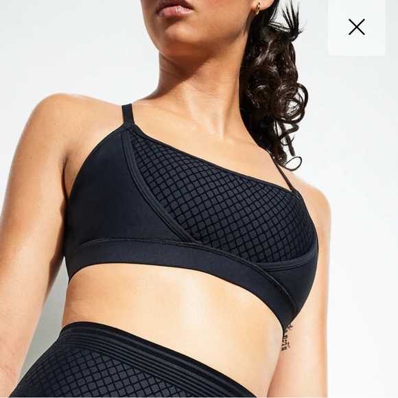 SPECIAL FX LOW-IMPACT FLOCKED SPORTS BRA size Large NWOT - Picture 4 of 8